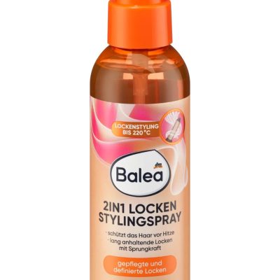 اسپری ضد حرارت 2in1 موهای فر و حالت دهنده باله آ حجم 150ml