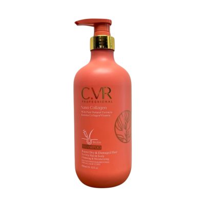 شامپو بدون سولفات نانو کلاژن سی وی آر c.vr حجم 850ml