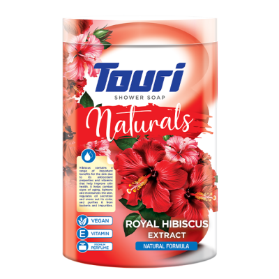 صابون توری Touri گل ختمی 4 عددی