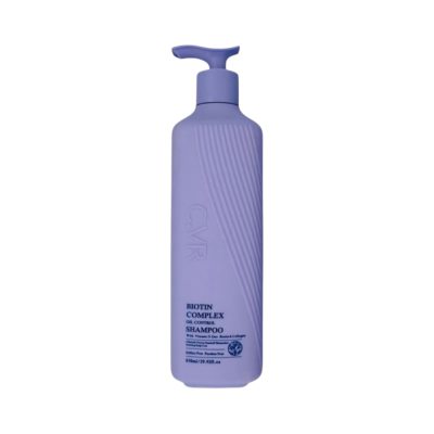 شامپو بدون سولفات موهای چرب و شوره دار بیوتین کمپلکس سی وی آر c.vr حجم 850ml