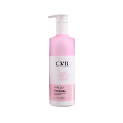 شامپو بدون سولفات با بیوتین ترمیم کننده و مغذی سی وی آر c.vr حجم 800ml